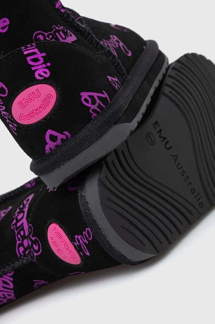 Botines de ante para niños Emu Australia Barbie? Wallaby Print Lo