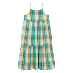 Hundred Pieces - Vestido Sanda a Cuadros | Melocotón