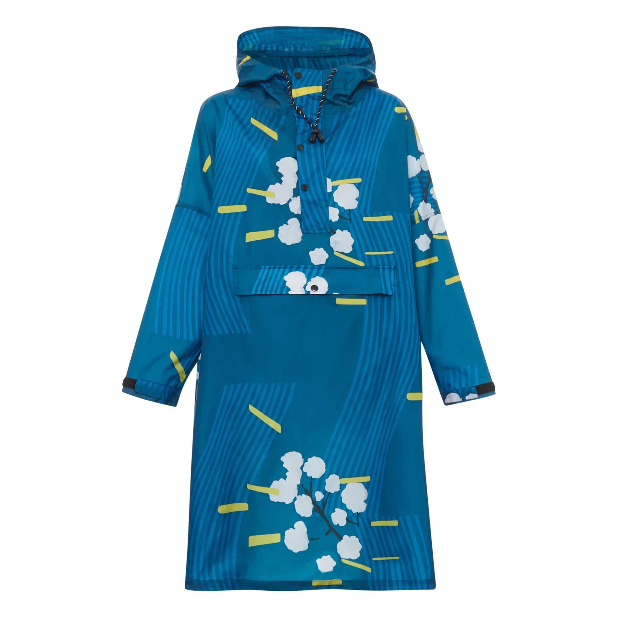 Rainkiss - Capa de lluvia impermeable Cherry Blossom Japan | Azul
