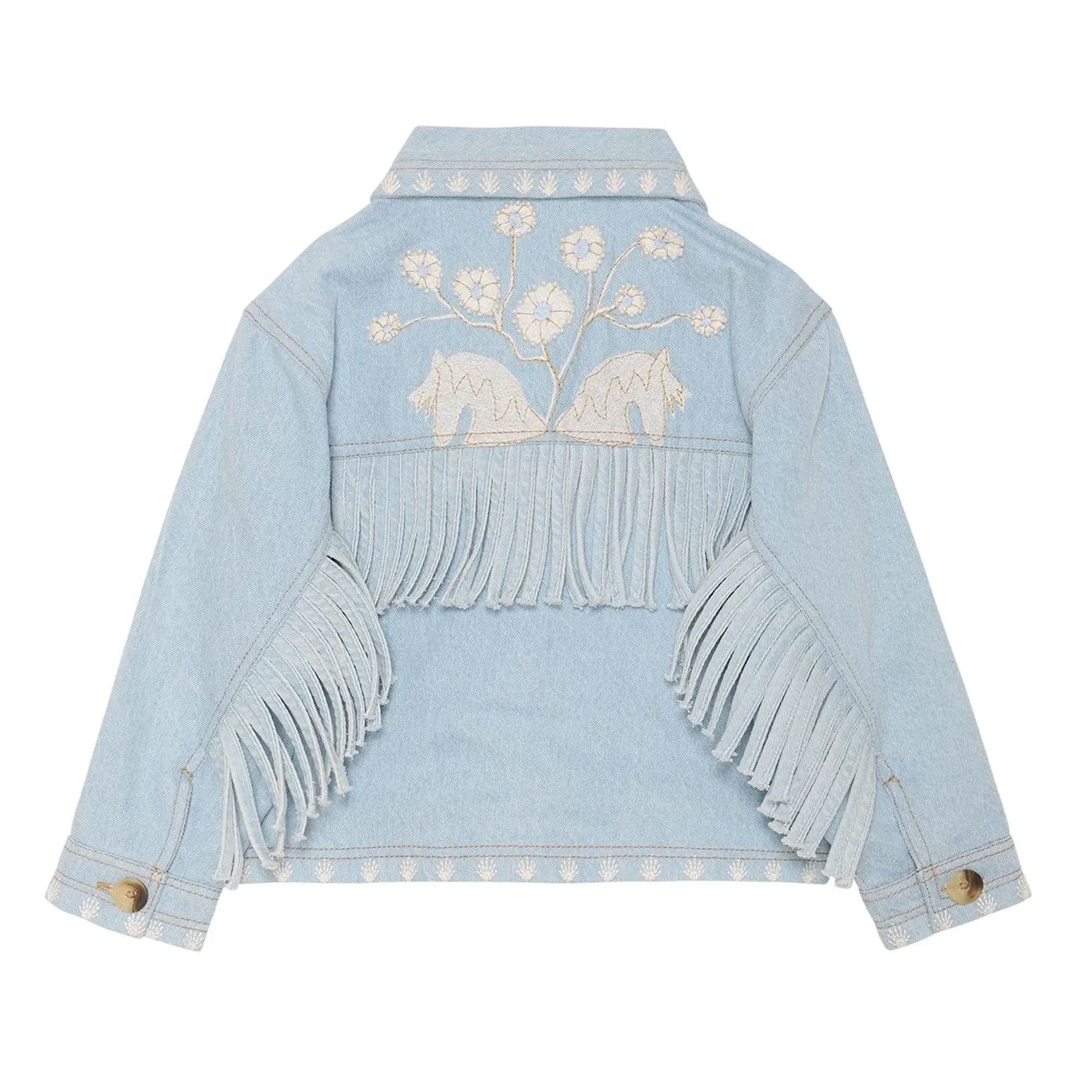 SISSEL EDELBO - Chaqueta vaquera Christer - Colección infantil | Azul claro