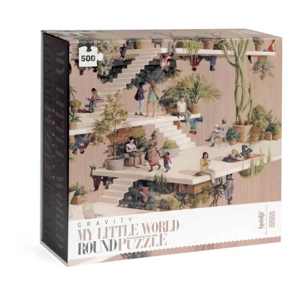 Londji - Gravity Puzzle Redondo de 500 Piezas