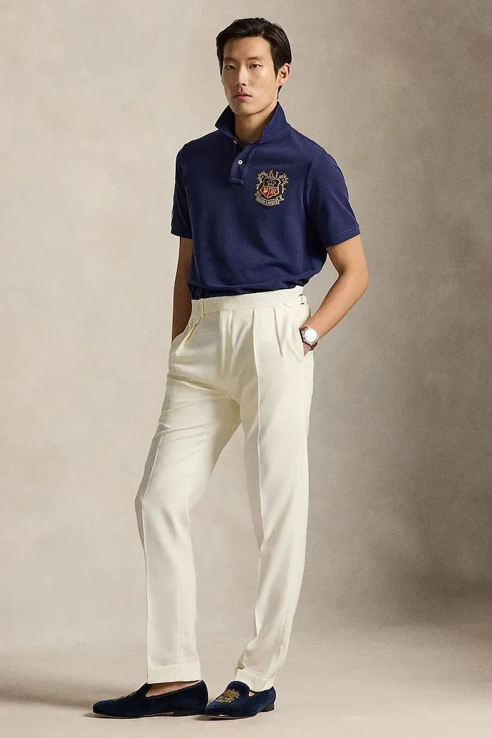 Polo Ralph Lauren Camiseta de algodón con cuello para hombre