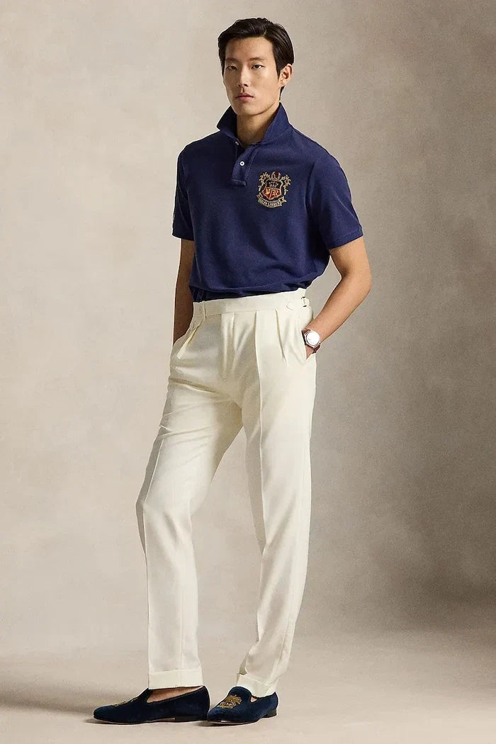 Polo Ralph Lauren Camiseta de algodón con cuello para hombre