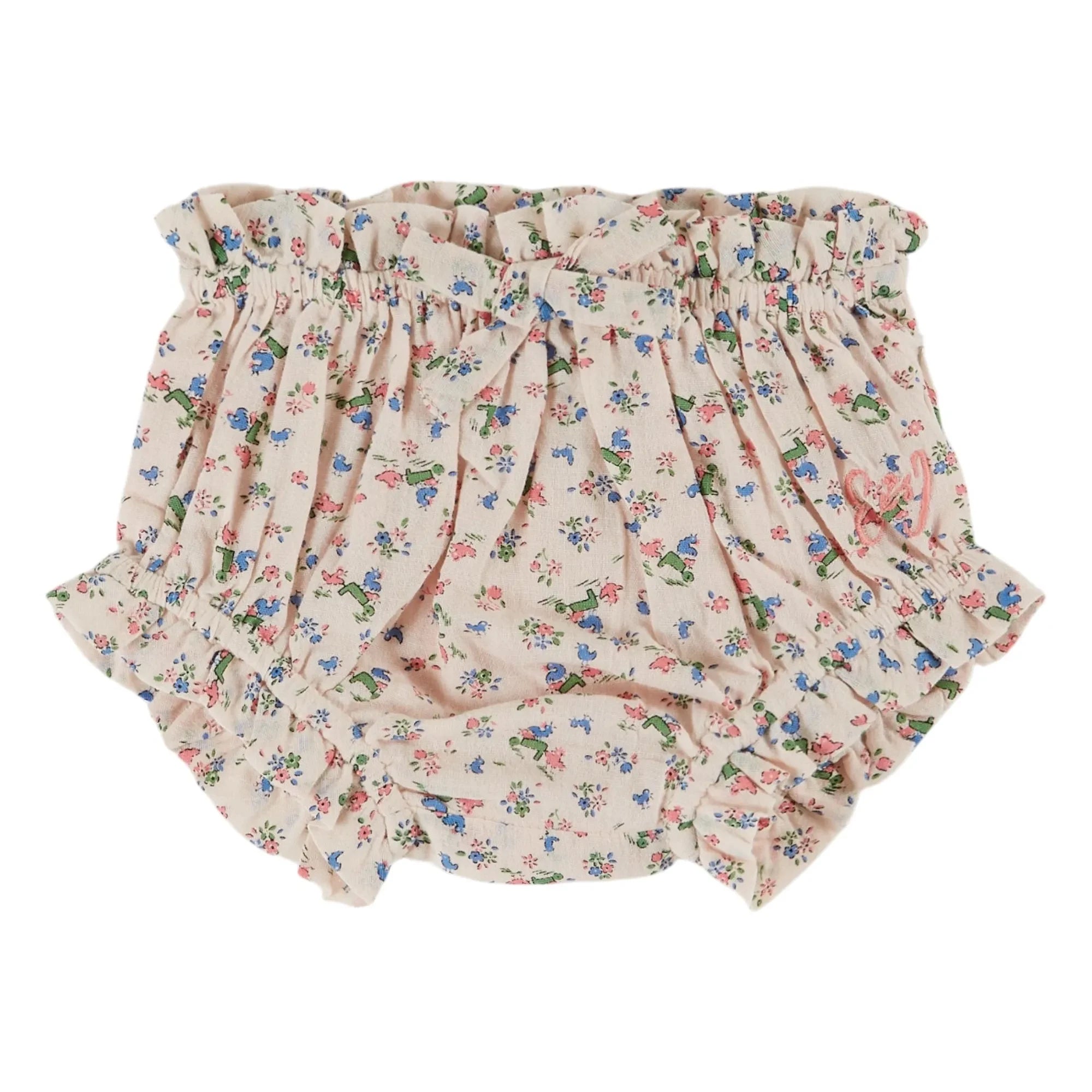 Emile et Ida - Braga floral | Rosa pálido