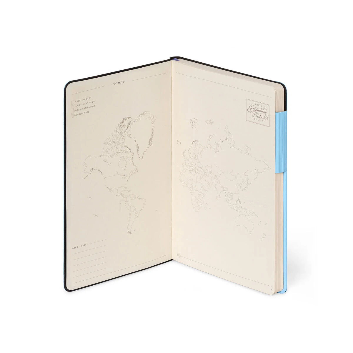 Legami - Çizgili Defter, Monokrom Yumuşak Kapak - Aura - Benim Defterim