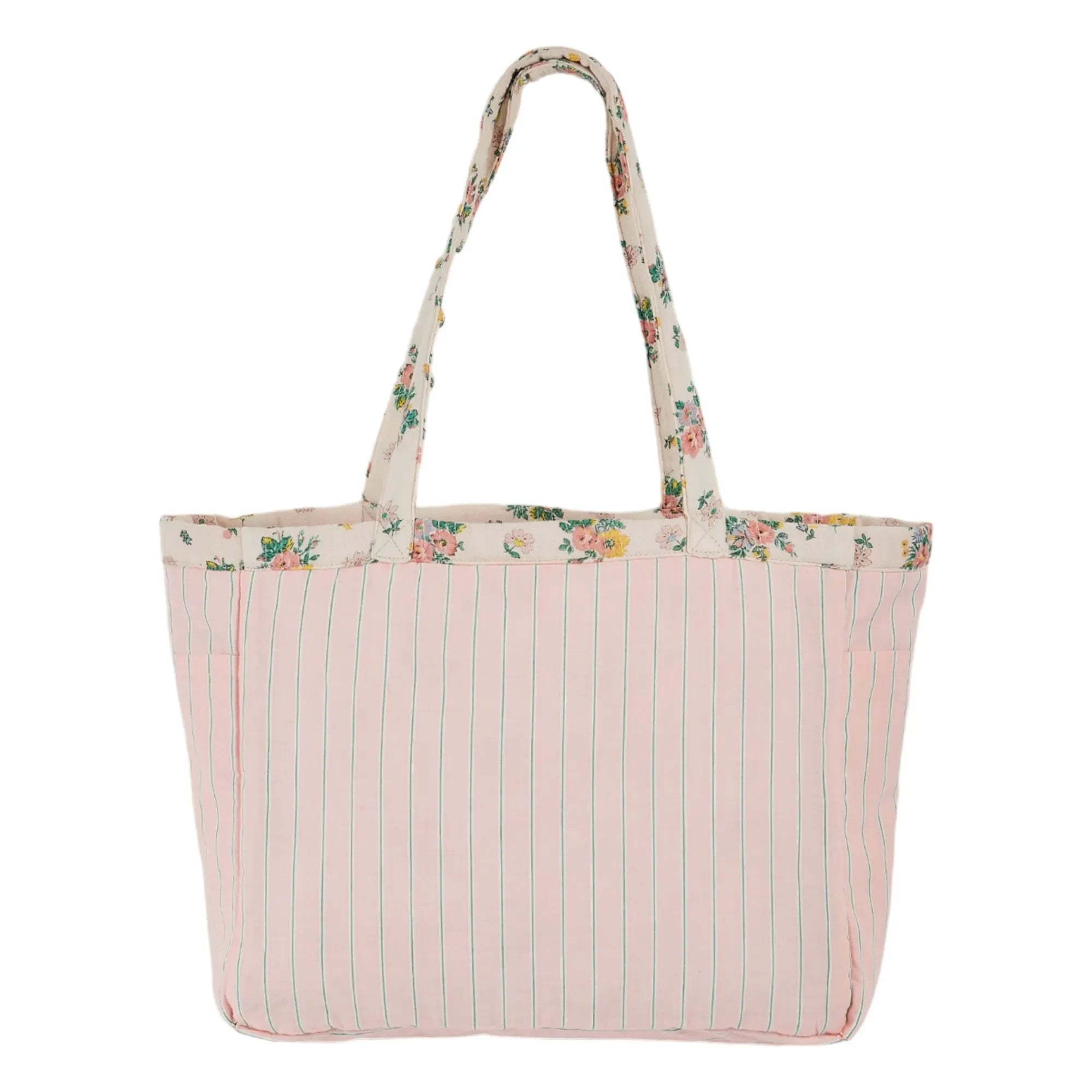 Emile et Ida - Bolso tote reversible | Rosa empolvado