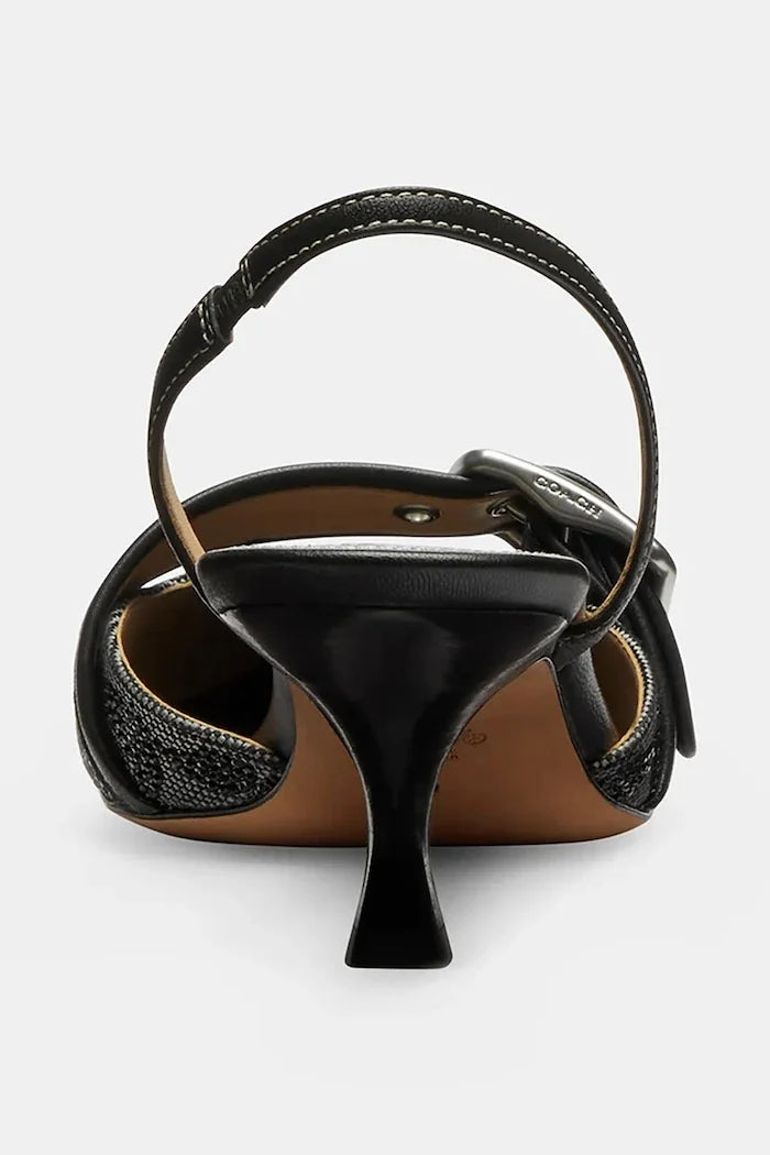 Zapatos de tacón de cuero Coach