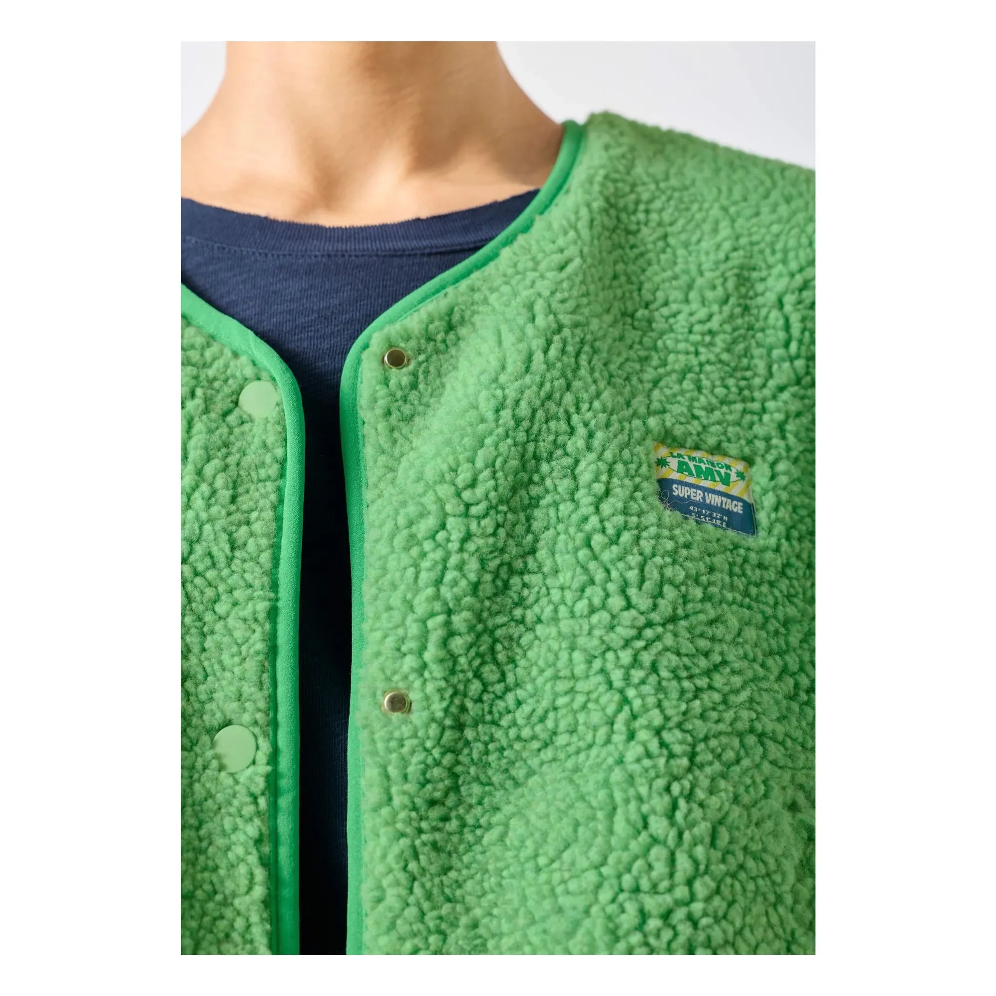 American Vintage - Chaleco sin mangas Hoktown | verde palmera