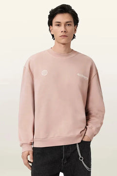 Sudadera de algodón con emblema AllSaints