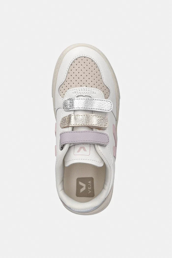 Zapatillas deportivas de piel para niño Veja Small V-10