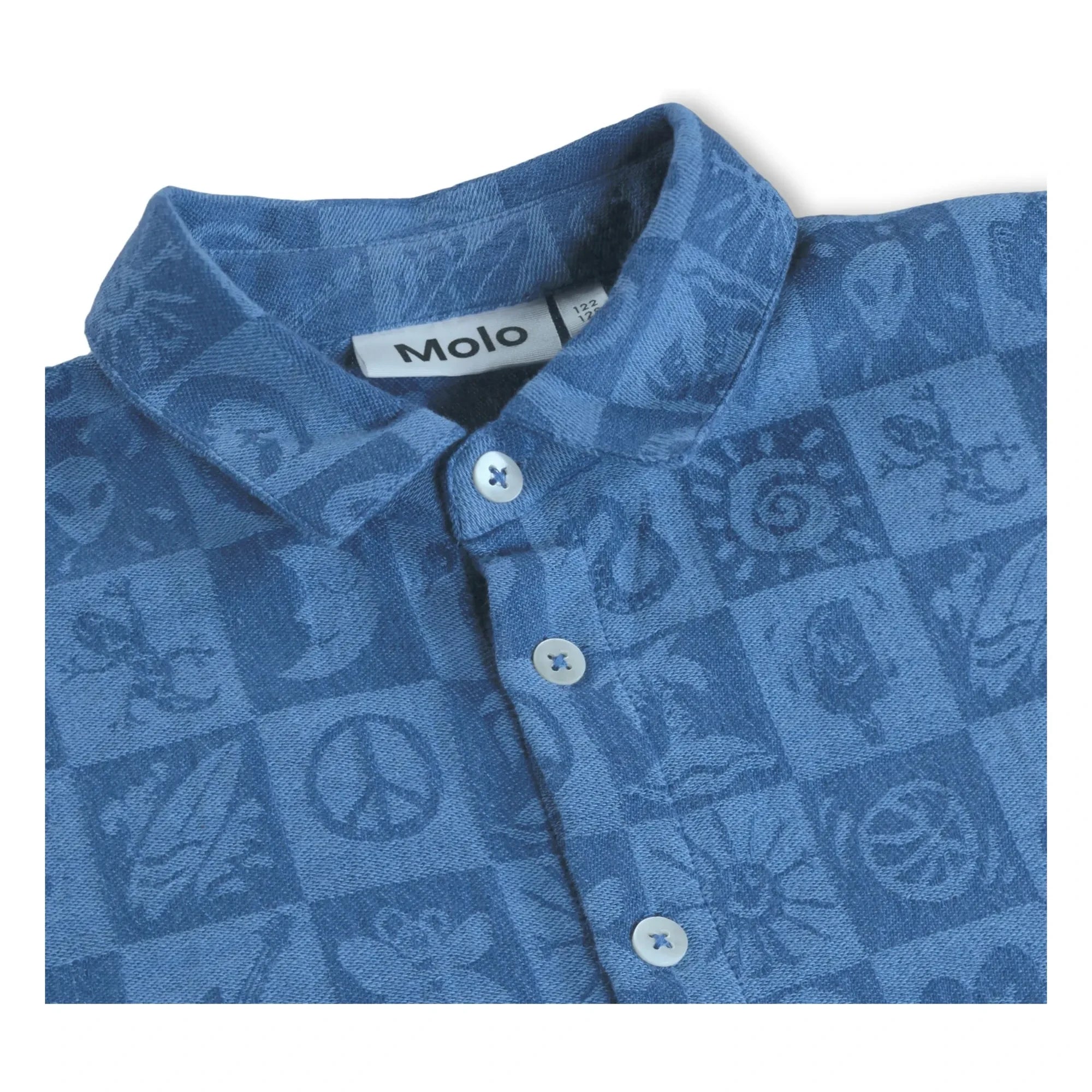 Molo - Camisa Richie Damier | Azul