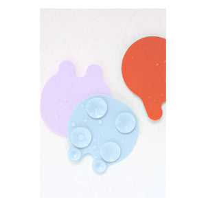 Quut - Alfombrillas de baño Grippi - Set de 8 | Coral