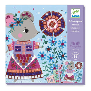 Djeco - Actividad de Collage Mascotas Adorables