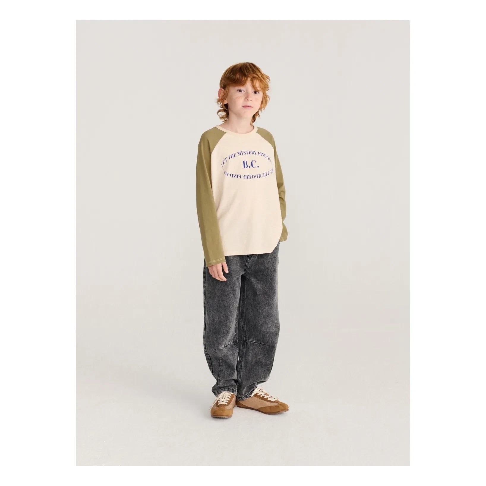 Bobo Choses - Baseball B.C. Tişört | Bej