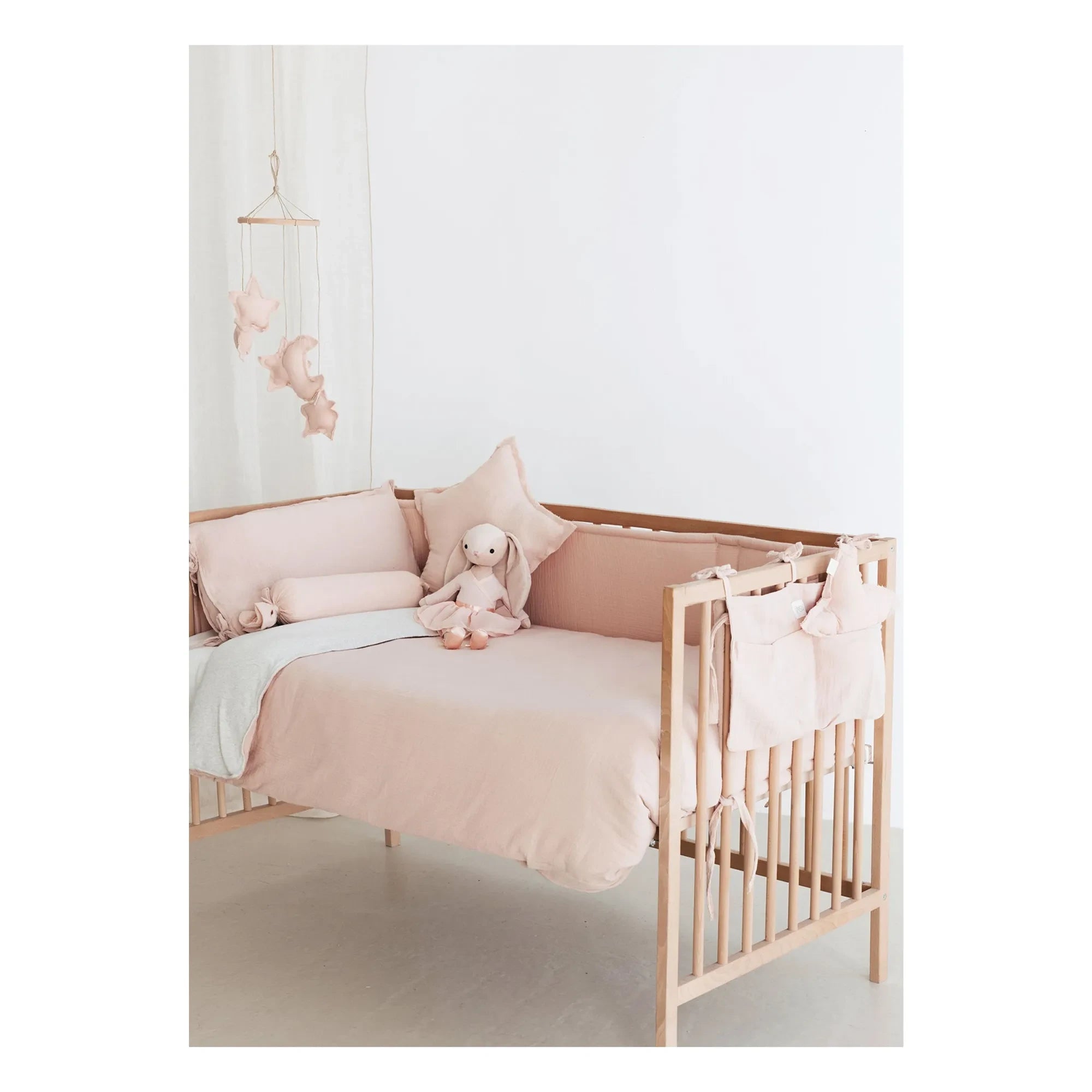 Babyshower - Cojín Etoile | Rosa claro