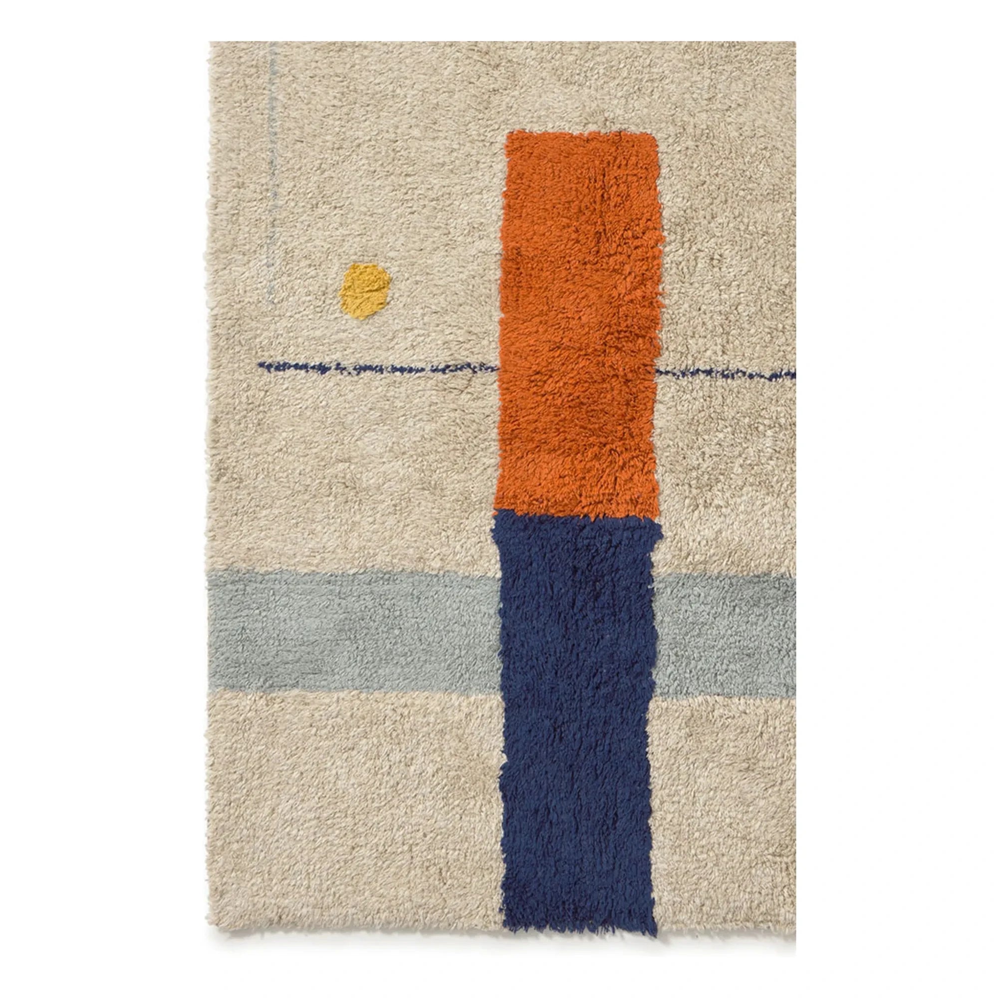 Lorena Canals - Alfombra de diseño geométrico | Beige