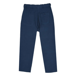 Emile et Ida - Pantalón liso de gasa de algodón | Azul marino