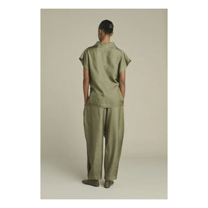 Soeur - Pantalones de seda Vernon | Verdete