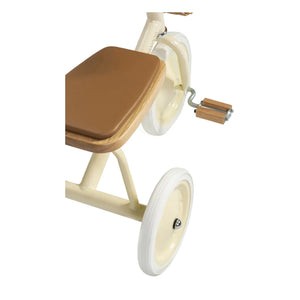 Banwood - Triciclo de metal y madera | Crema