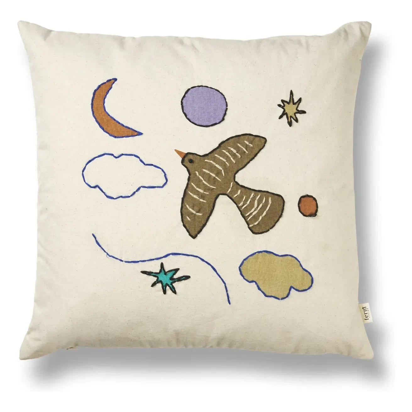 Ferm Living Kids - Cojín Naive Bird