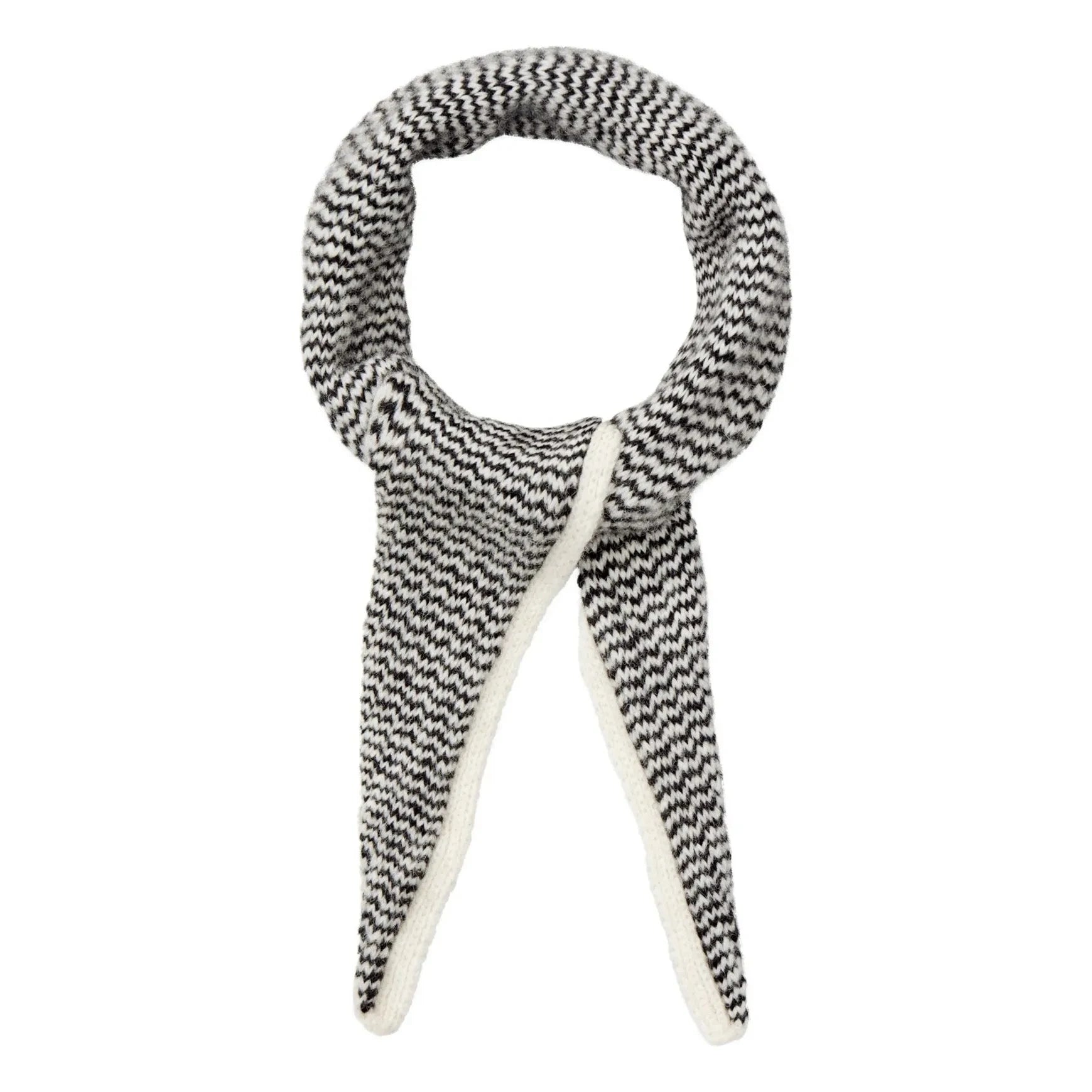 Becksöndergaard - Bufanda de alpaca Grafine Tria | Gris