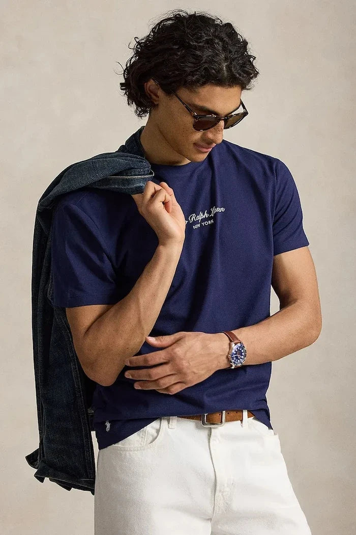 Polo Ralph Lauren Camiseta de algodón para hombre