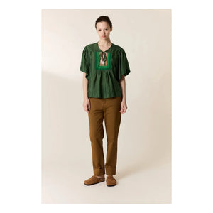 Leon & Harper - Top de punto Cocto | Verde