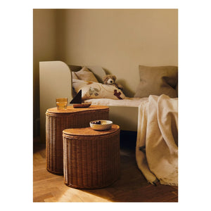 Ferm Living Kids - Cojín bordado Swif Bird | Beige
