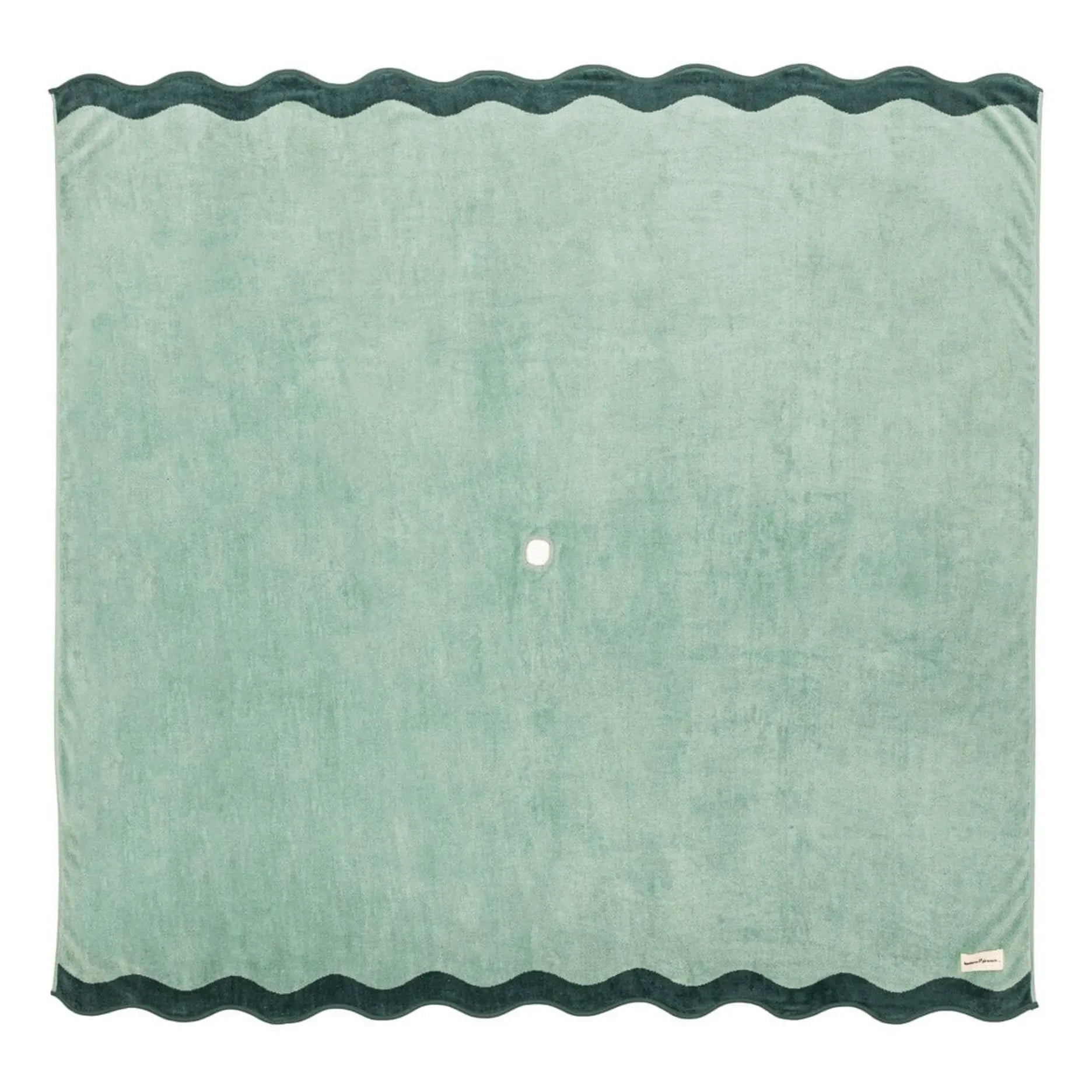Business & Pleasure Co. - Toalla de playa perforada | Verde