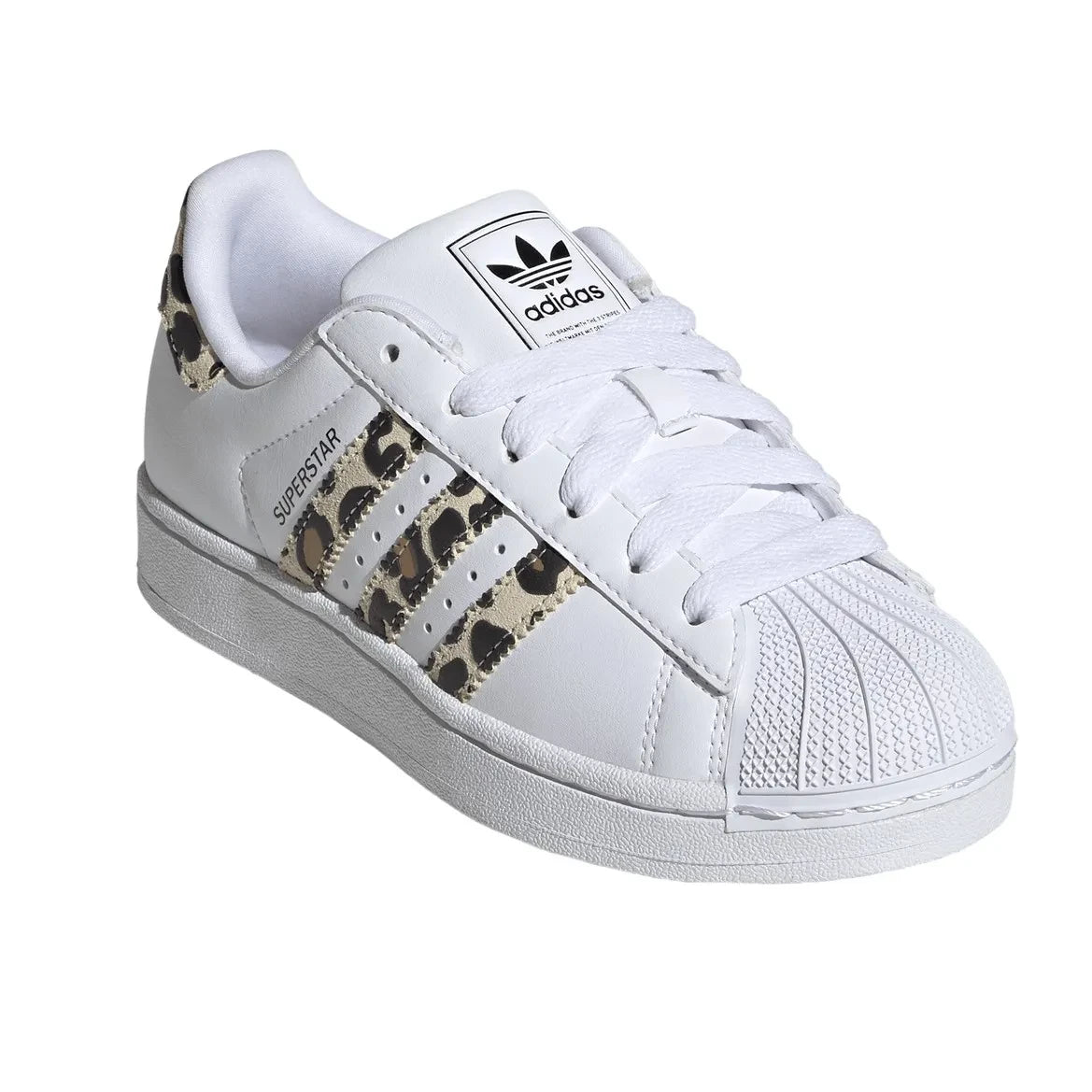 Adidas - Zapatillas Superstar II | Leopardo