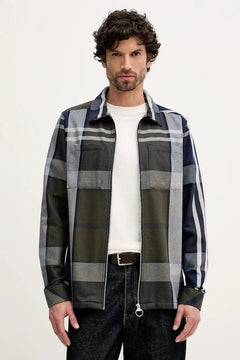 Camisa de algodón Barbour Lannich