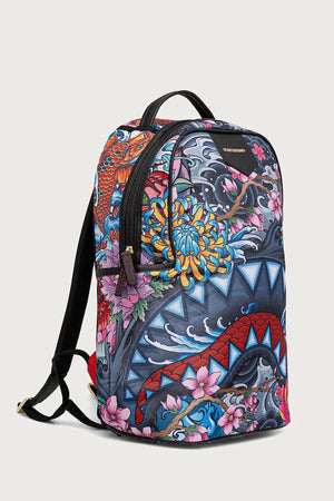 Sprayground - Japon Dövmesi Desenli Siyah Sırt Çantası 910B8862NSZ