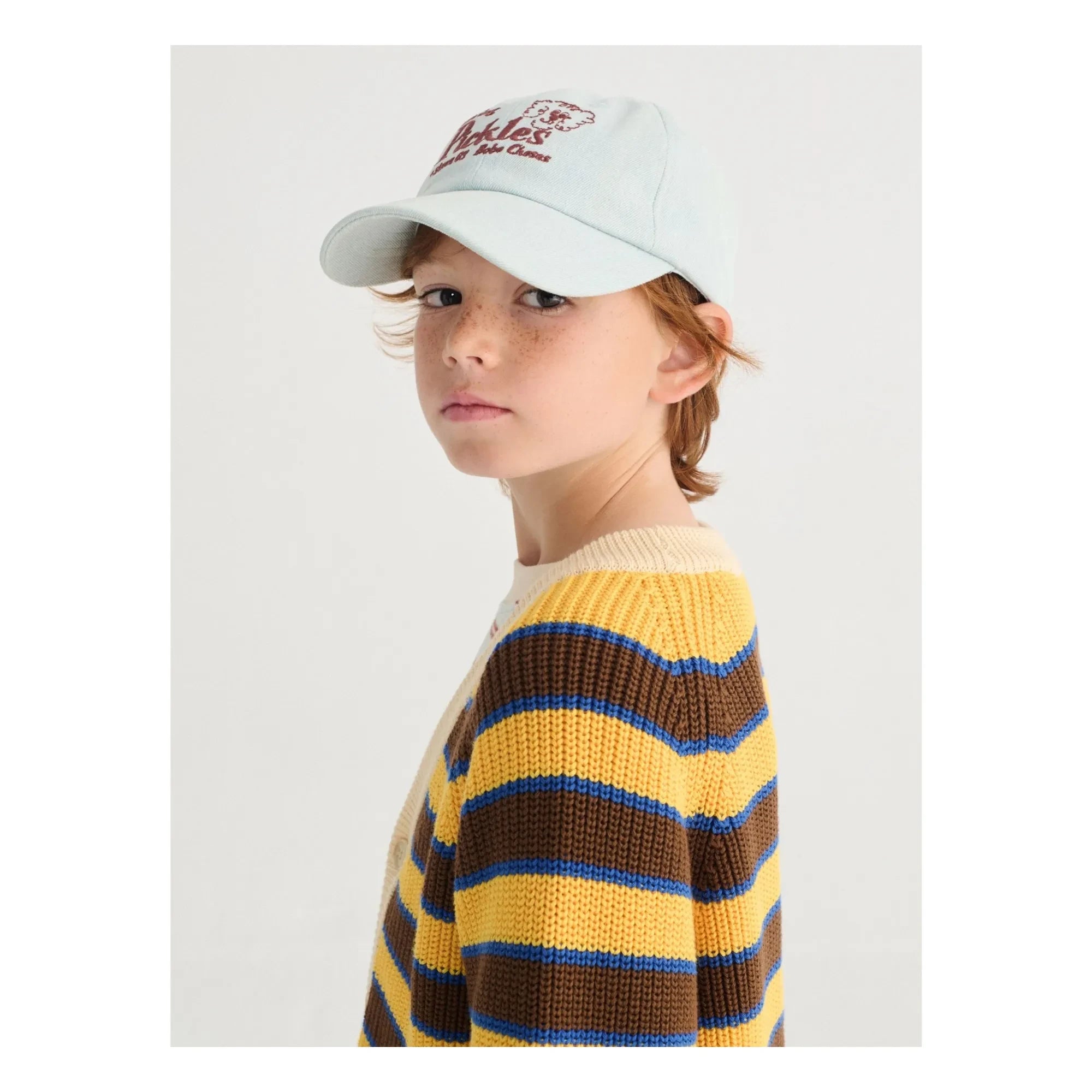 Bobo Choses - Gorra de fibra reciclada The Dog Pickles | Azul claro