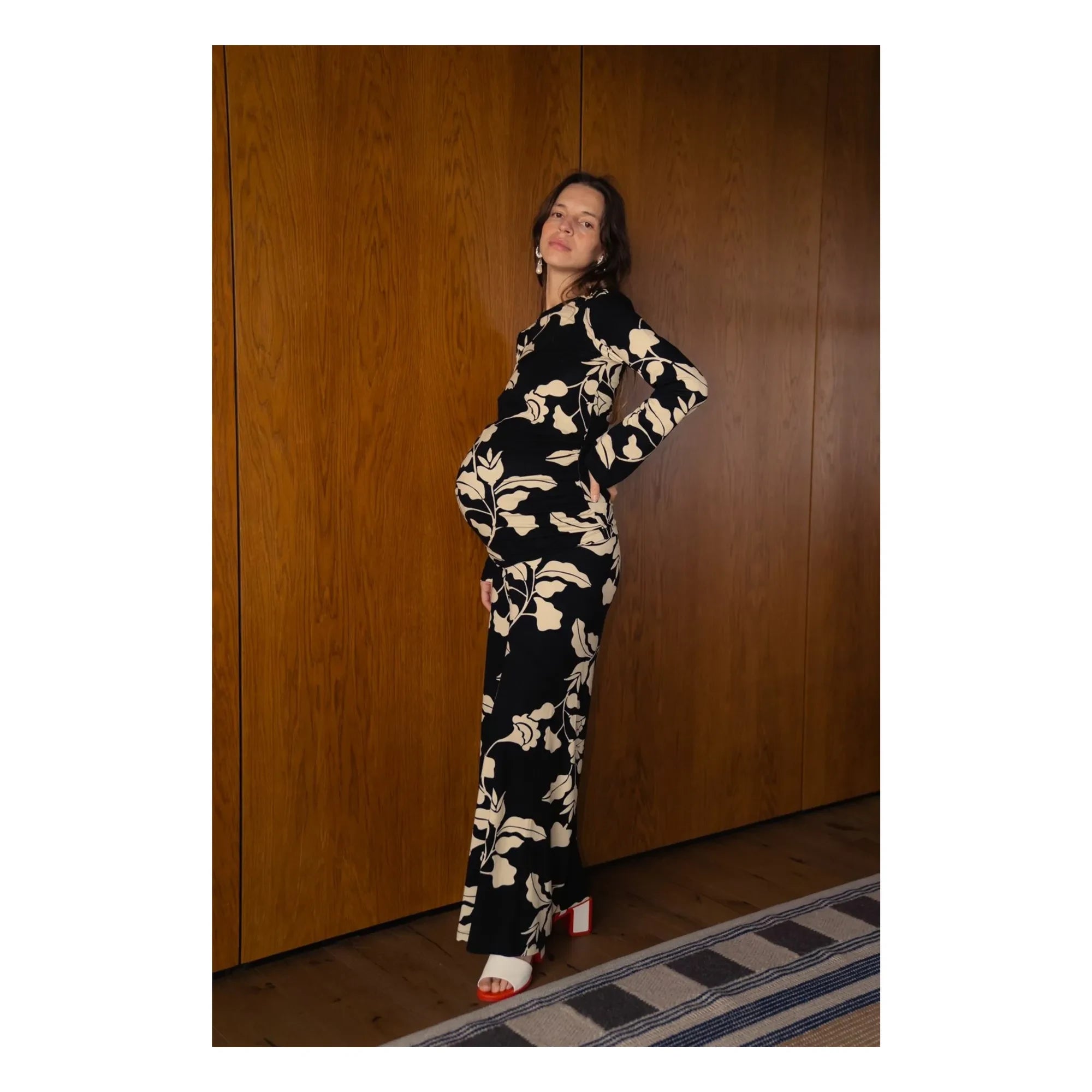 Paloma Collection - Pantalón de Maternidad Andrea Tokyo | Negro