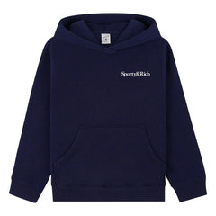 Sporty & Rich - Sudadera con capucha de tenis | Azul marino