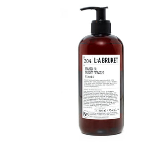 L:A BRUKET - Hinoki 304 Limpiador de manos y cuerpo - 450 ml