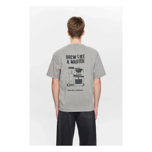 Anerkjendt - Camiseta Akvillads Brewlikeamaster | Gris jaspeado