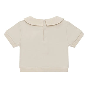 Donsje - Camiseta Dientje Poussin de muletón | Crudo