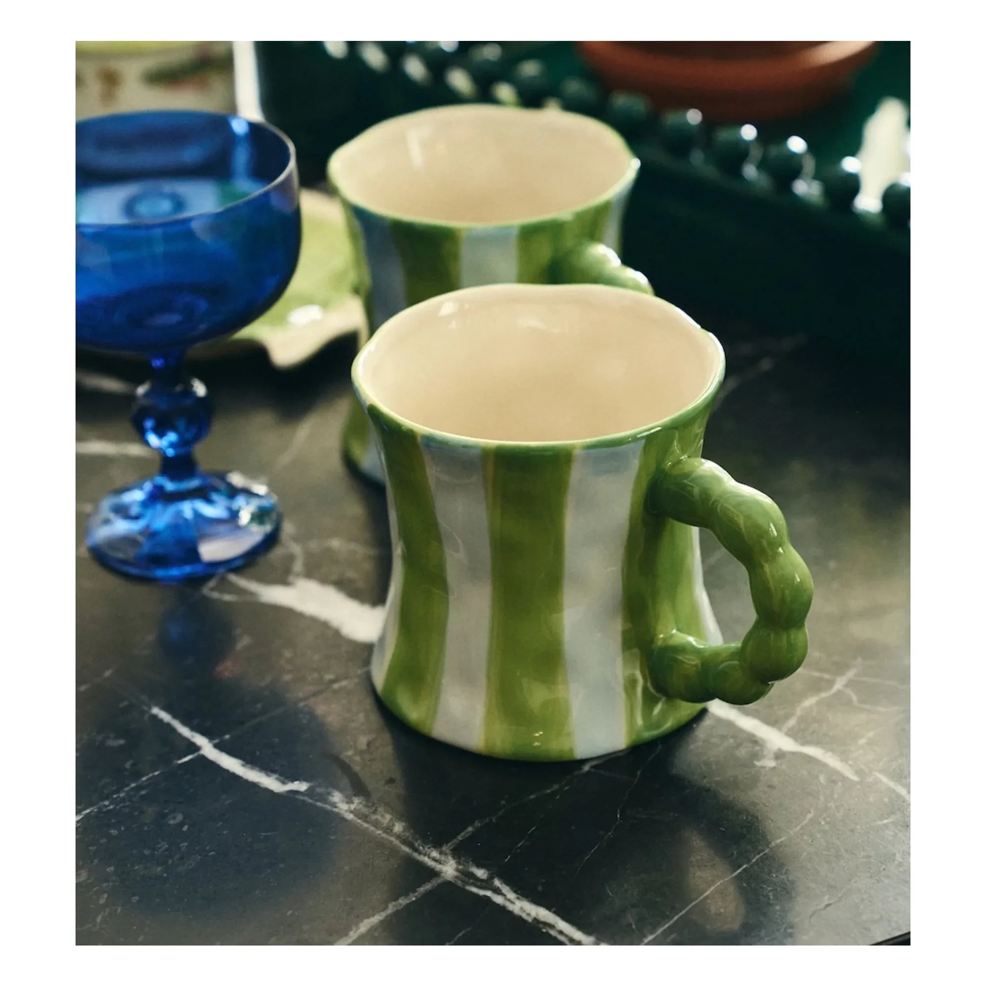 Anna + Nina - Taza Serene | Verde