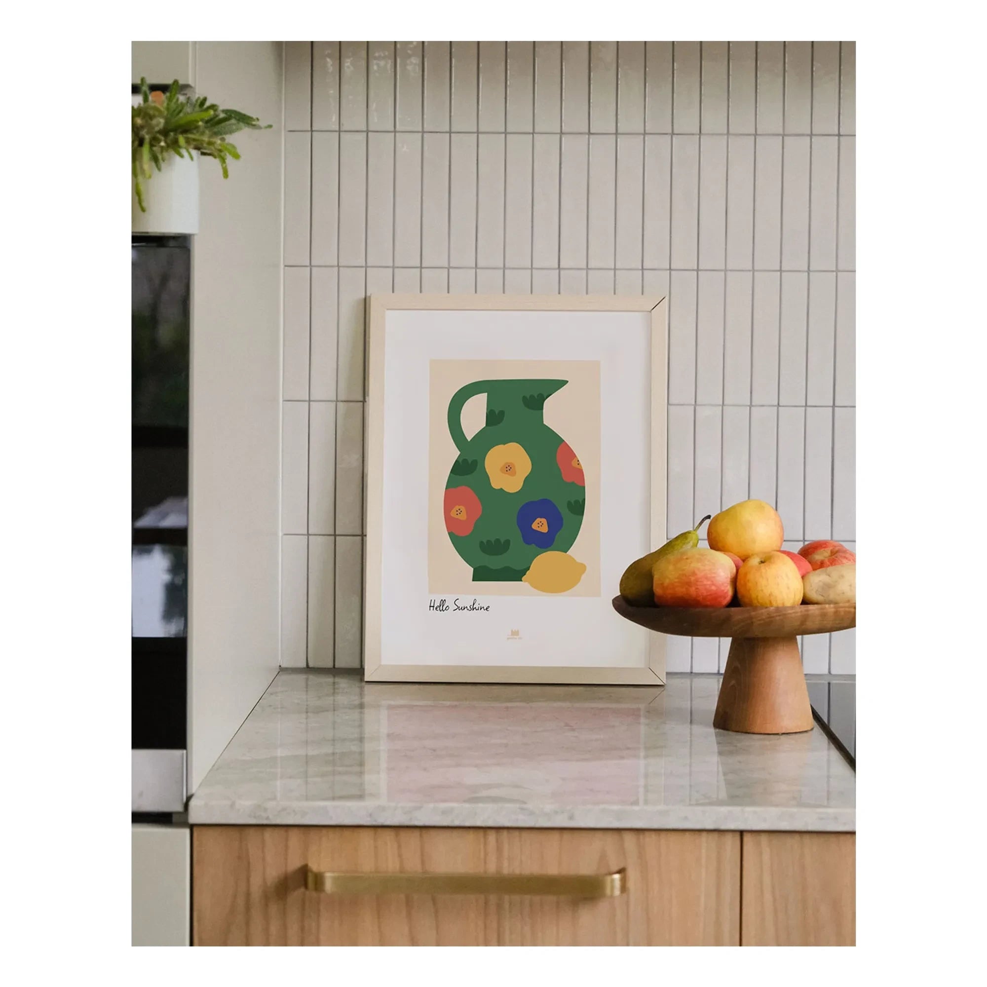 Ma petite vie - Hello Sunshine poster | Verde