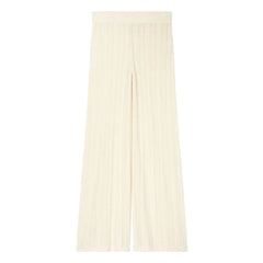 Bompard - Pantalón de Cachemira y Seda Pointelle | Natural