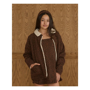 Rylee + Cru - Chaqueta de leopardo | Marrón