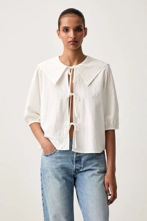 Blusa de algodón Marc O'Polo para mujer