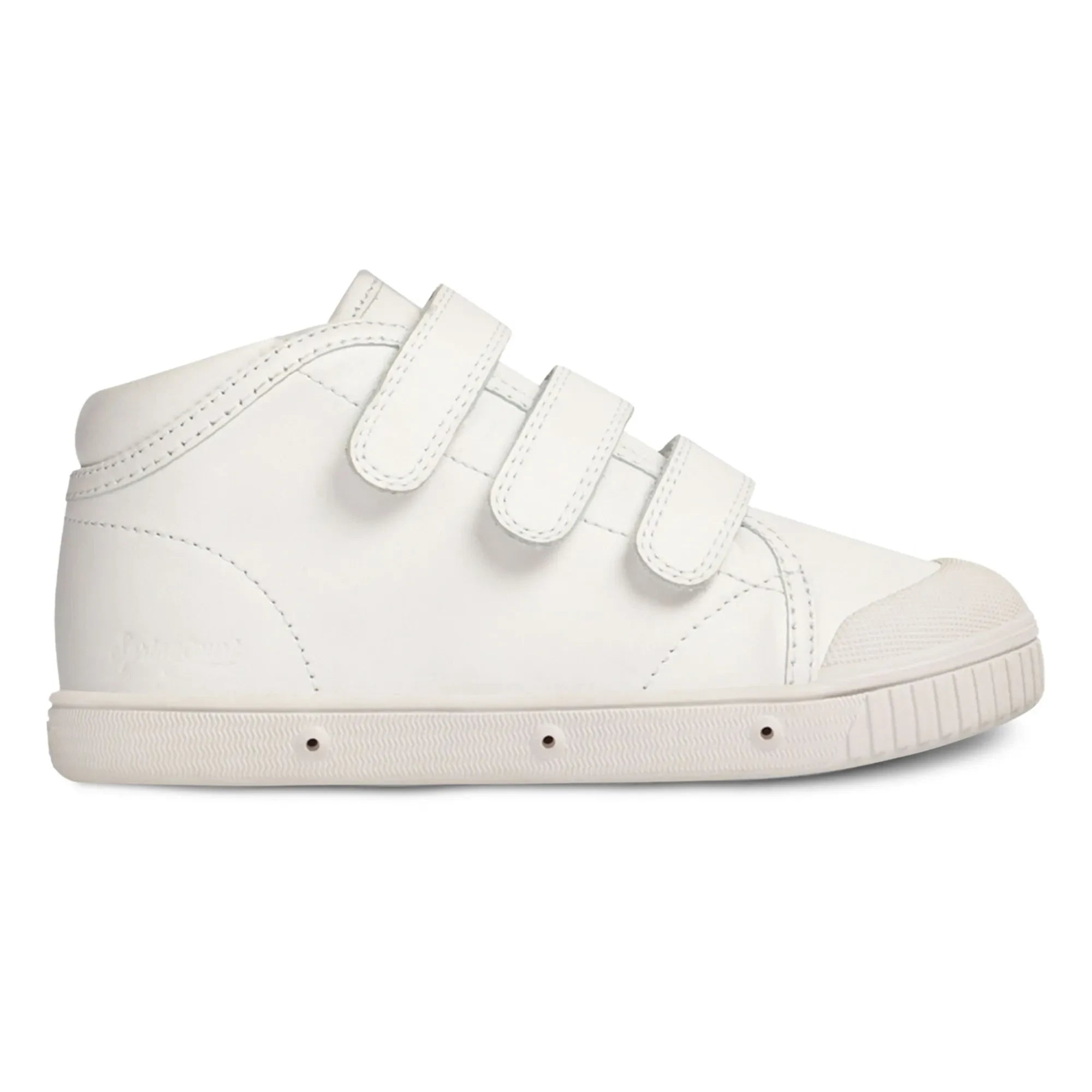 Spring Court - Zapatillas deportivas altas de velcro B2 Nappa | Blancas