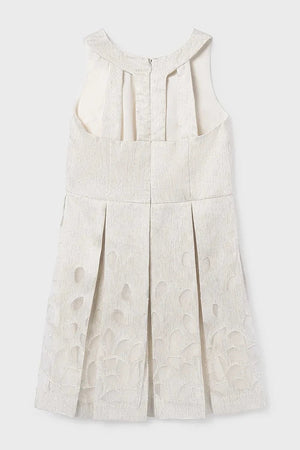 Vestido infantil de lino Mayoral