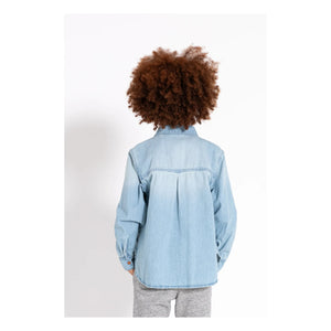 Finger in the nose - Enara camisa | Denim blanqueado