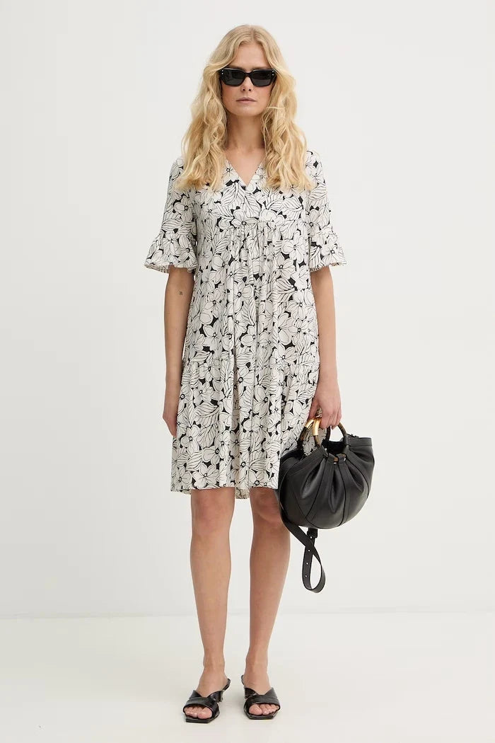 Vestido de algodón Weekend Max Mara FUOCO