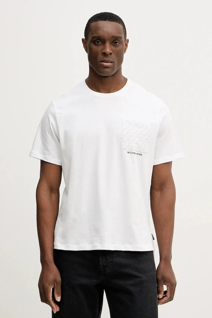 Camiseta de algodón de Michael Kors