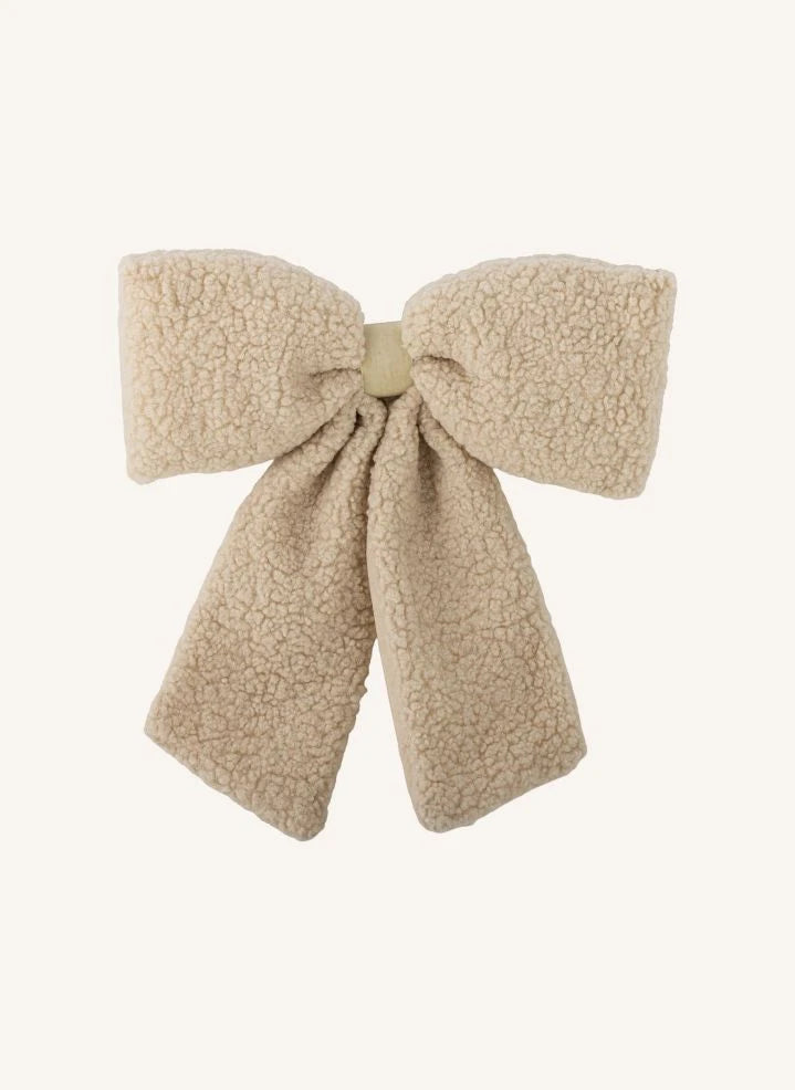 Bloomingville - Ruby Bow Adorno Navideño | Beige