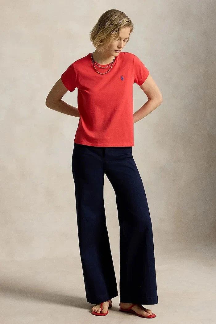 Camiseta de algodón para mujer Polo Ralph Lauren